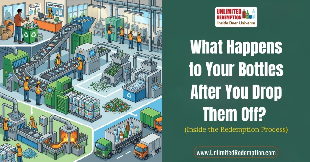 What Happens to Your Bottles After You Drop Them Off? (Inside the Redemption Process) 1 Inside the bottle redemption process