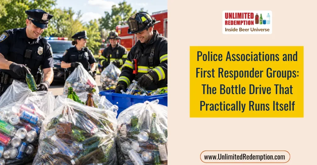 Police Associations and First Responder Groups: The Bottle Drive That Practically Runs Itself 1 Police Associations and First Responder Groups: The Bottle Drive That Practically Runs Itself