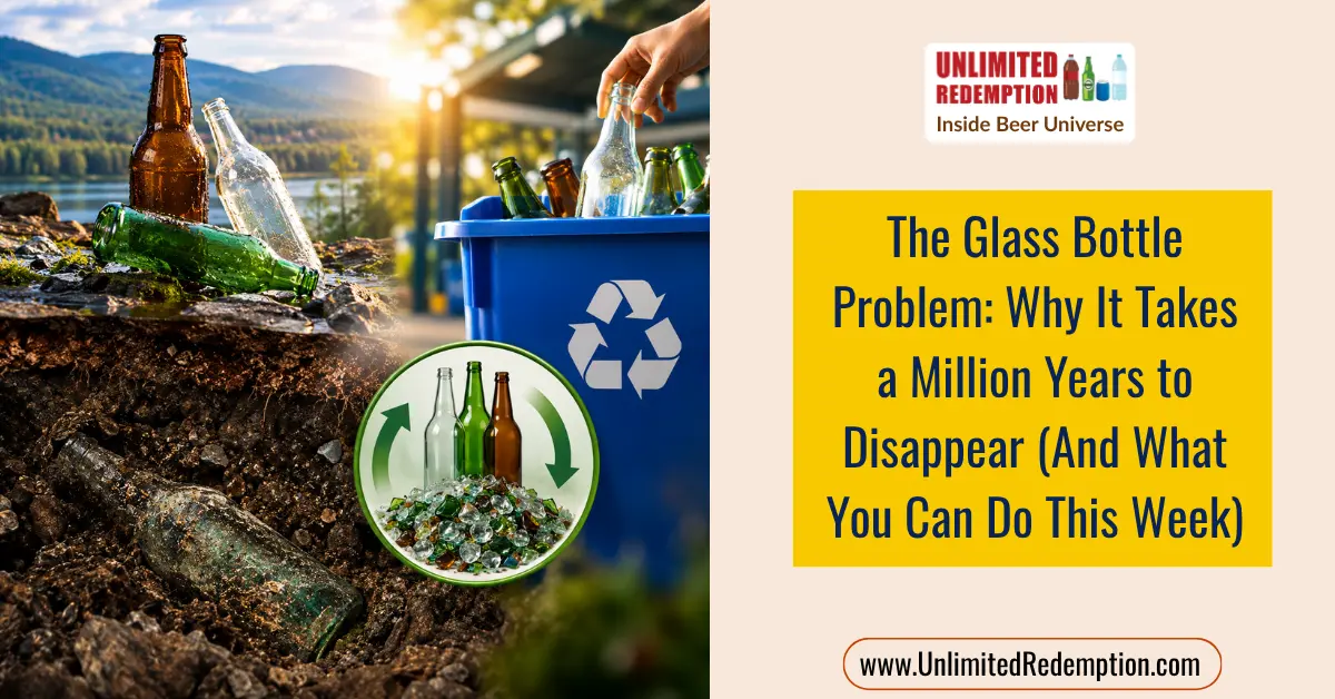 glass bottle recycling landfill impact upstate ny